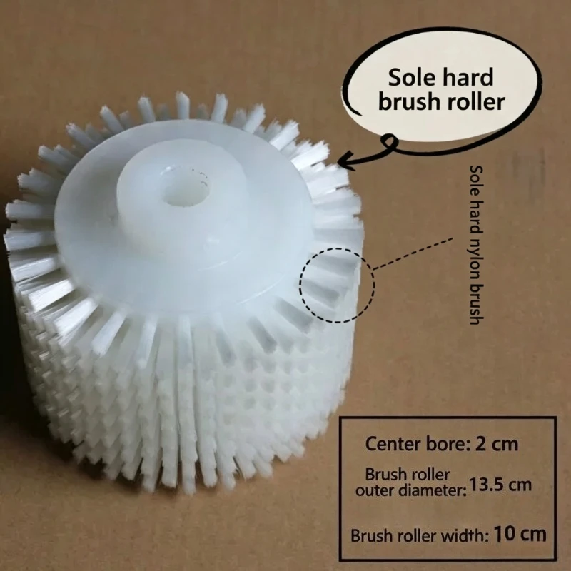 Commercial Shoe Washer Roller Brush Wheel Spare Parts Nylon Bristle Replacement Accessory for Shoe‑Cleaning Machine view 4