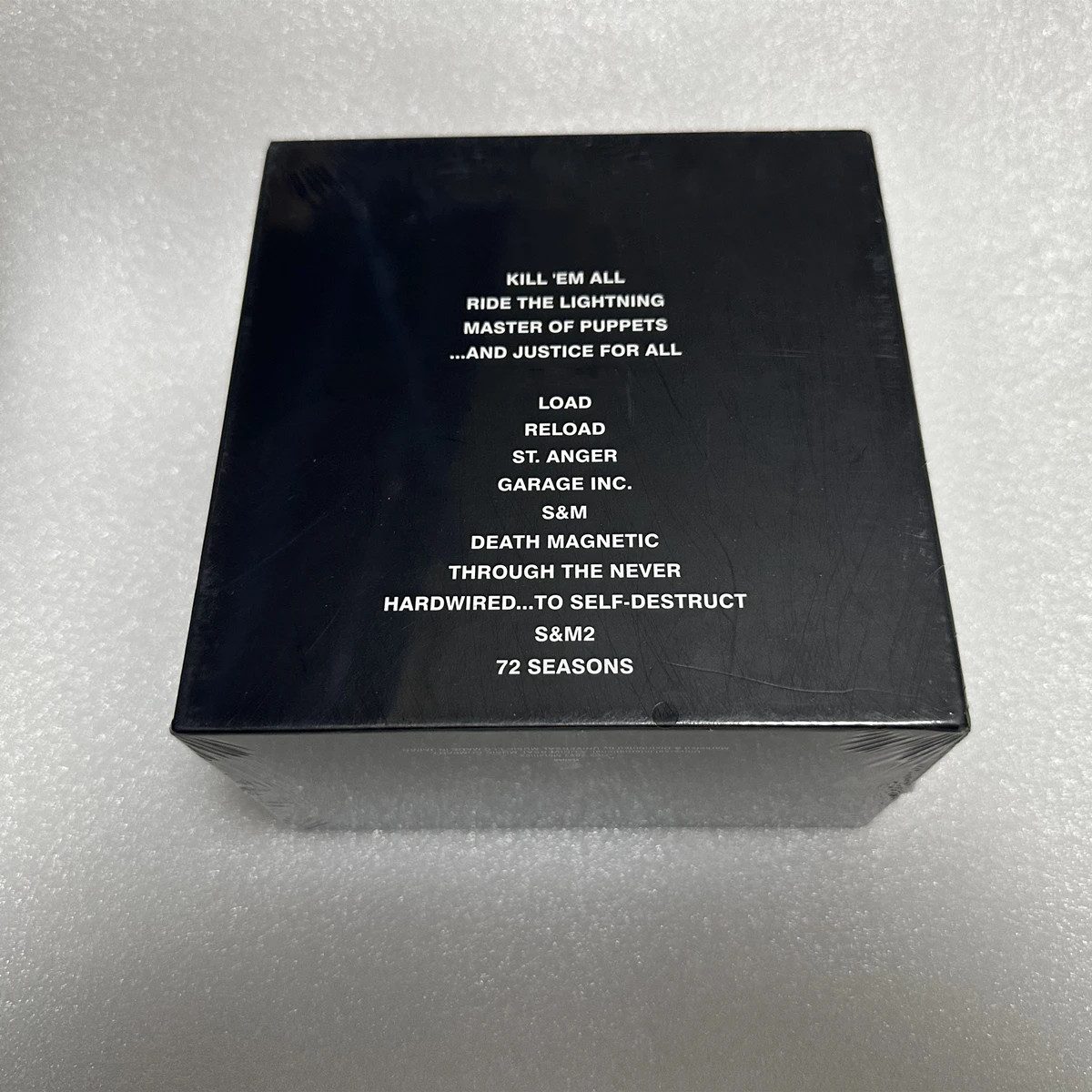 Heavy Metal James Hetfield Muziek CD Het complete album 21 stuks Muziekrecord Cosplay Walkman Auto Soundtracks Box Collectie Geschenken