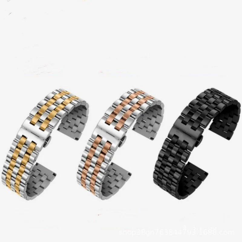 16mm 18mm 20mm 22mm QUICK RELEASE 316L สแตนเลสสตีลสายนาฬิกาสําหรับ Universal นาฬิกาสร้อยข้อมืออุปกรณ์เสริมเครื่องมือ