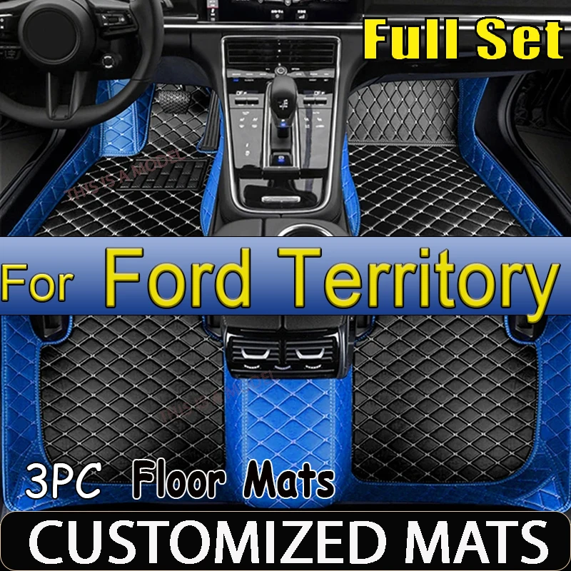 Car Floor Mats For Ford Territory 2019 2020 2021 2022 2023 Auto Foot Pads Carpets Covers Products Accessories Interior Parts