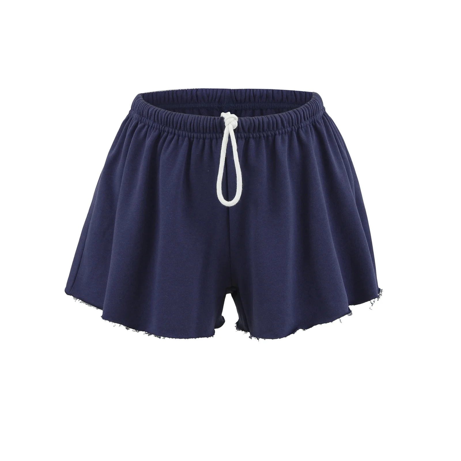 American Sle taille basse a-ligne conception découpé pull ort pantalon pantalons décontractés pantalons chauds coupe ample minceur jambe allongement