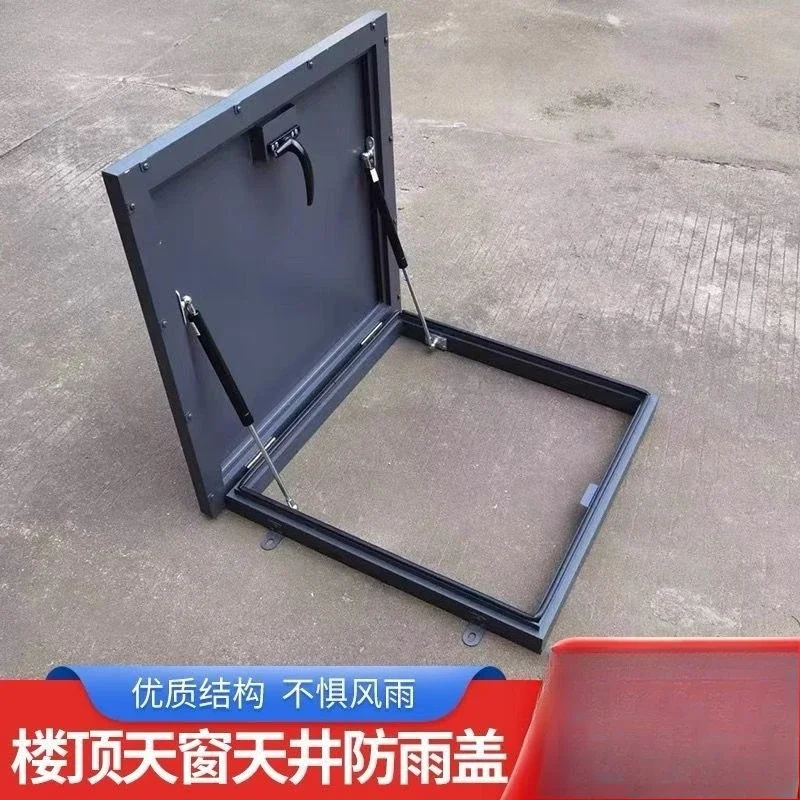 Roof roof roof cover plate well rainproof cover manhole reservoir access port  attic skylight
