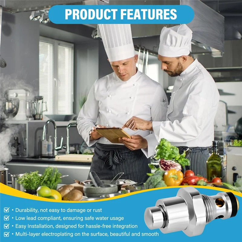 

A03F-кнопочный клапан в сборе для Krowne для всех распылительных головок для предварительного ополаскивания, коленный клапан, ножные клапаны-21-302L, часть крана