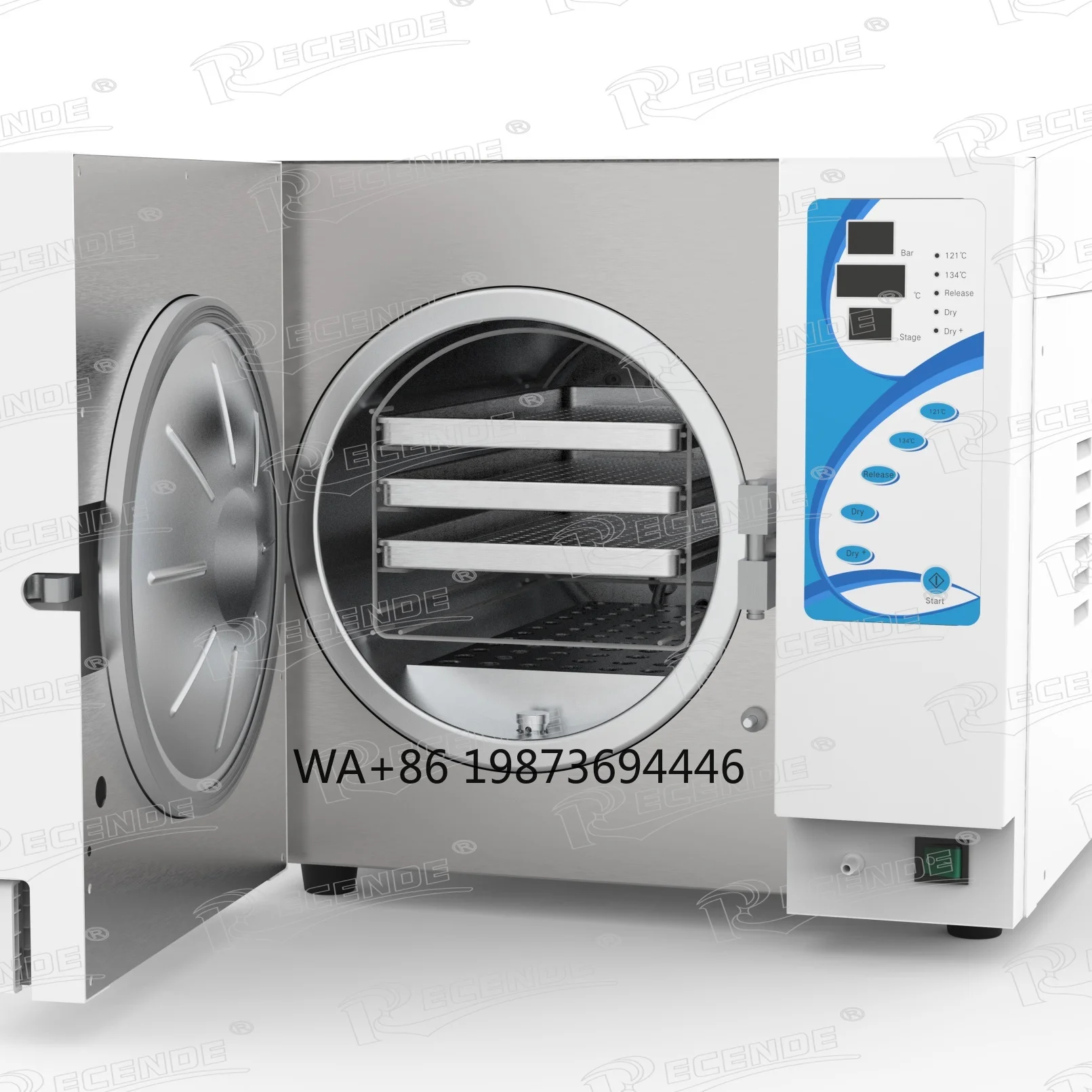 

den---tal Sterilizer Uint 18L 23L den---tal Sterilization Autoclave Safety System Sterilizer Machine