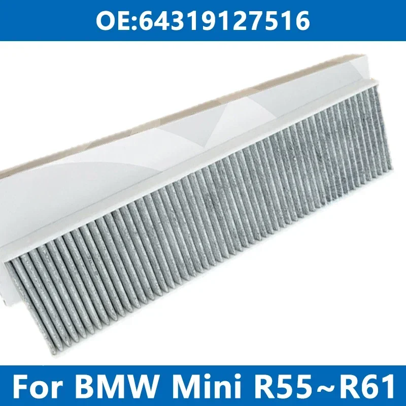 

Car Cabin Air Filter Conditioner 64319127516 For BMW Mini Cooper S D ONE Clubman R55 R56 R57 R58 R59 R60 R61 Activated Carbon