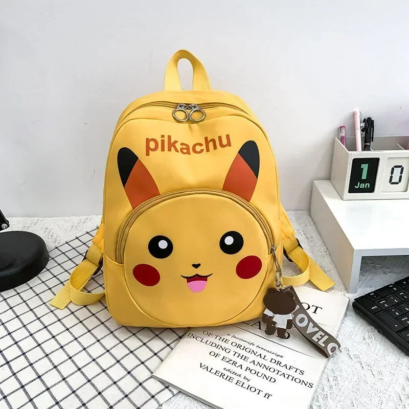 

TAKARA TOMY Pokémon children backpack Nylon Kindergarten baby boy girl Schoolbag cartoon cute handbag