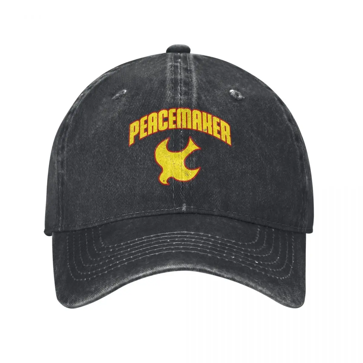 

Бейсбольная кепка с логотипом Peacemaker Bird Of Peace в стиле ретро, потертая шляпа Snapback, унисекс, уличная кепка для бега, гольфа, подарочная кепка, шляпа