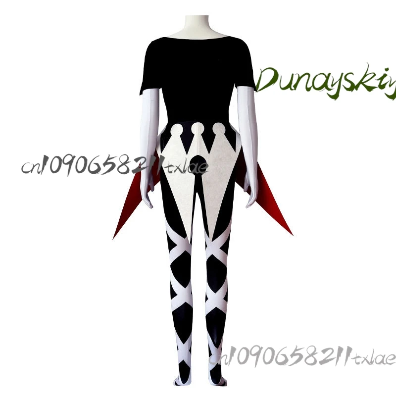 Helluva Carmilla คอสเพลย์ WILLOW COS STORE ชุดเซ็กซี่ Gothic ชุดถุงมือวิกผมถุงเท้ามีด Prop ฮาโลวีน/อะนิเมะ Con/Graduation Party