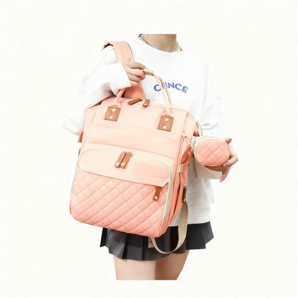 Ruime luiertas rugzak voor moe - Backpack Diaper Bag recensie en prijs