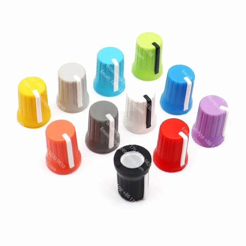 50 unidades de goma suave de 15*20MM para perillas de ecualizador Pioneer DJM750 800 850 900 2000 DJM DDJ, tapa de perilla para mezclador Pioneer, orificio de medio eje de 6mm