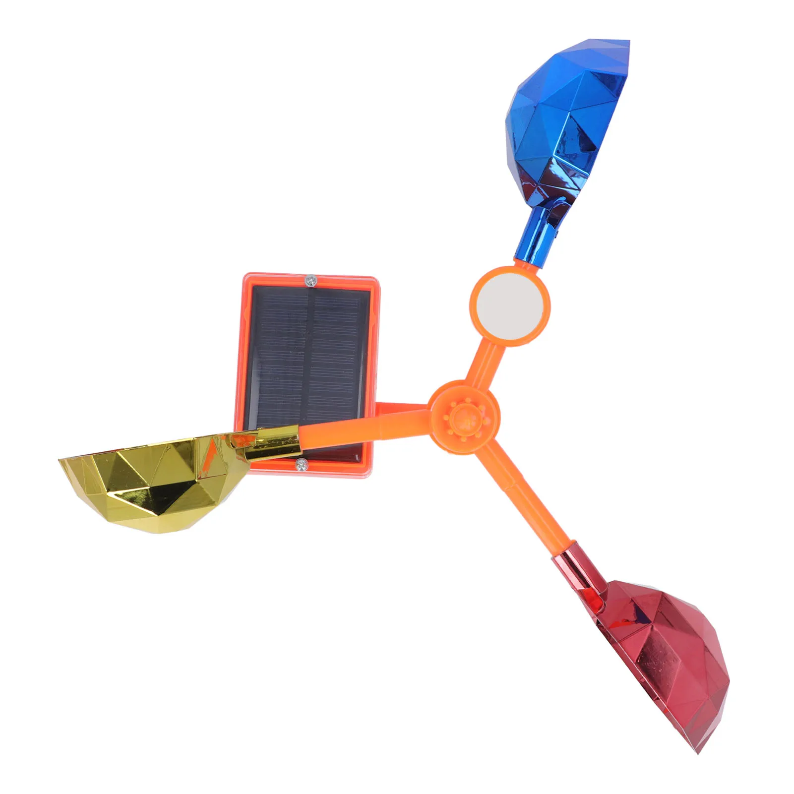 Sound Light Bird Repeller 360 Degree Light Reflection Large Volume Solar Sound Alarm Bird Deterrent Device