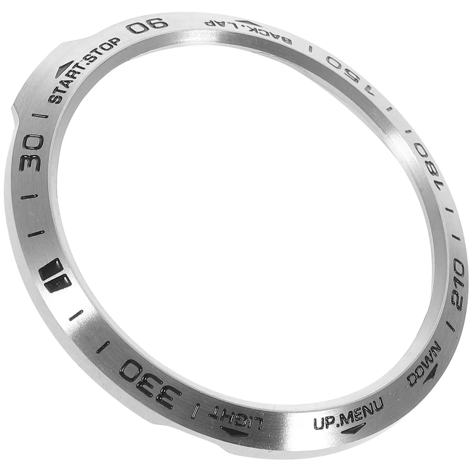 

High-Quality Metal Watch Bezel for 6x Creative Design Durable Practical Long-Lasting Use Watch Bezel for 6x