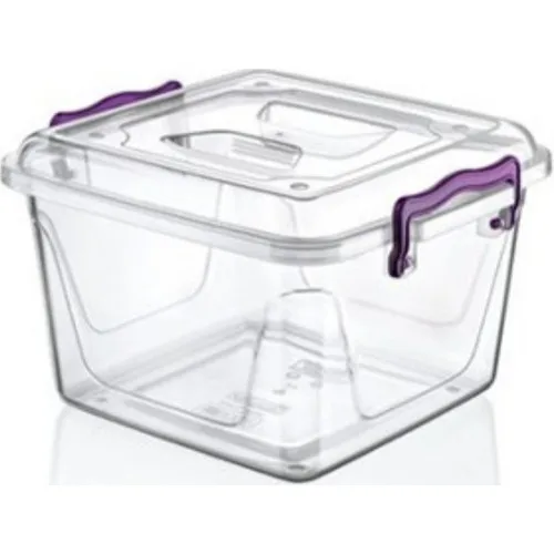 Erkoç 2個ポリ時間平方深収納10 lt。E625