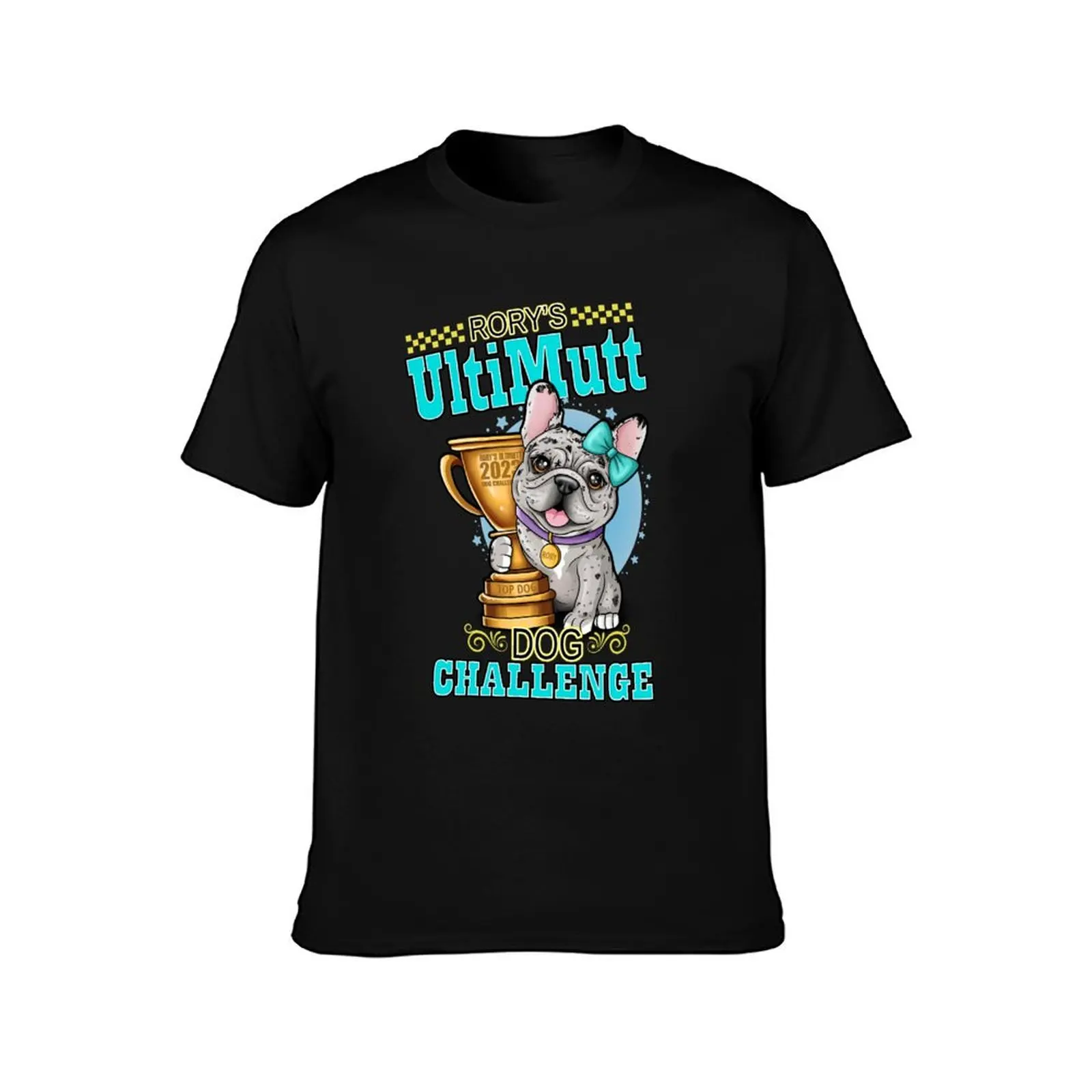 Rory's UltiMutt Dog Challenge T-Shirt All Match Basic Short Sleeve Top T-Shirt