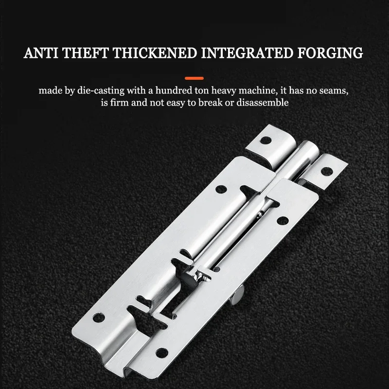 قفل أمان للأبواب من الفولاذ المقاوم للصدأ ، مسمار باب جرار للبرج ، 2 بوصة ، جودة عالية ، سعر