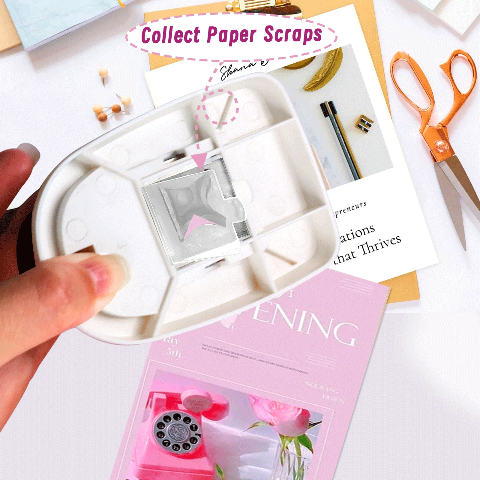 Kerajinan Sudut Puncher Bulat Puncher Pemotong Kertas 3 In 1 R3 R4 R7 R10 Lubang Pemotong Kertas Label 3 In 1 untuk Scrapbooking Pembuatan Kartu