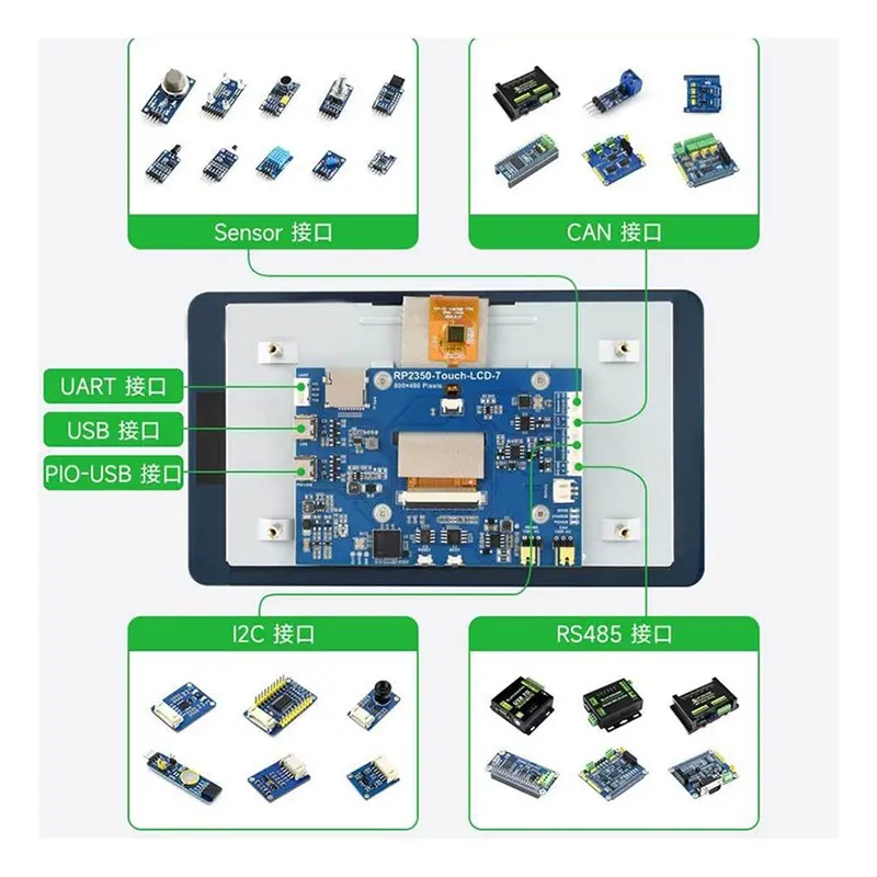 Hot-For Raspberry Pi Pico 2 RP2350B 7