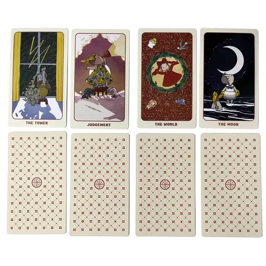 12x7cm Ari Tarot Deck Paper Manual Card Games