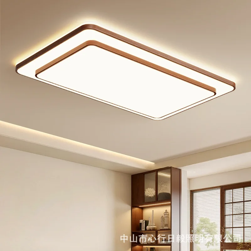 Minimalist and Beautiful Living Room Ceiling Light with Ancient Style LED Eye Protection Ceiling Lamp Creative Lighting Fixtures