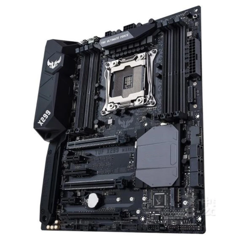 Overclocking Desktop Mainboard, Motherboards TUF X299 Mark 2, LGA 2066, DDR4 ATX para Intel X299, SATA III, USB 3.0