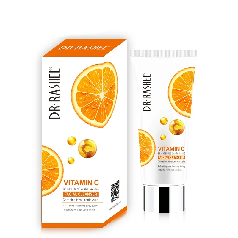 Dr.rashel Natural Vitamin C Nourishing Repair Cleanser Skin Care Whitening Moisturizing Shrinking Face Washing Product