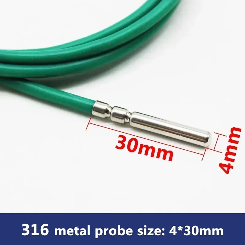 K type Temperature Sensor，Thermocouple，cables protección de alambre silicona ，Waterproof, oil resistant, and heat resistant，260℃