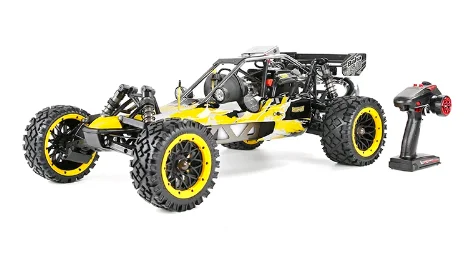 로펀 바하 5B 360 RC 가솔린 엔진 장착 장난감 차량, 360cc 2행정 강력 엔진 및 월브로 기화기 탑재