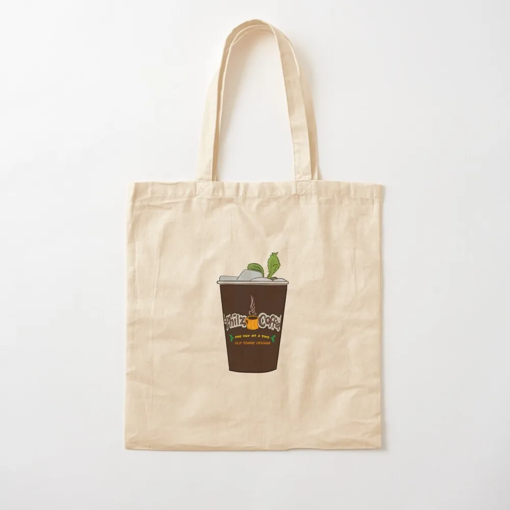 Philz coffee Tote Bag Handbags women shopper bag women canvas tote bag Big