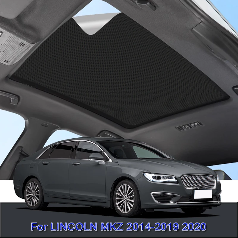 

For LINCOLN MKZ 2014-2019 2020 Car Electrostatic Adsorption Sunroof Sunshade Heat Insulation Skylight Sticker Auto Accessories
