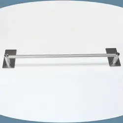 Bathroom Stainless Steel Wall Mount Adhesive Towel Rack Clothes Holder Hanger