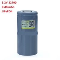 LiitoKala 3.2V 32700 6500mAh LiFePO4 Battery 35A Continuous Discharge Maximum 55A High power battery