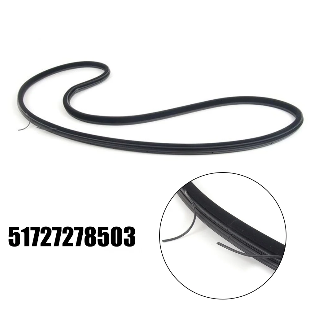 

1x Car Rubber Sealing Strip Front Door Body Rubber Seal For BMW 5' F10/F18 LCI 51727278503 Auto Sealing Strip