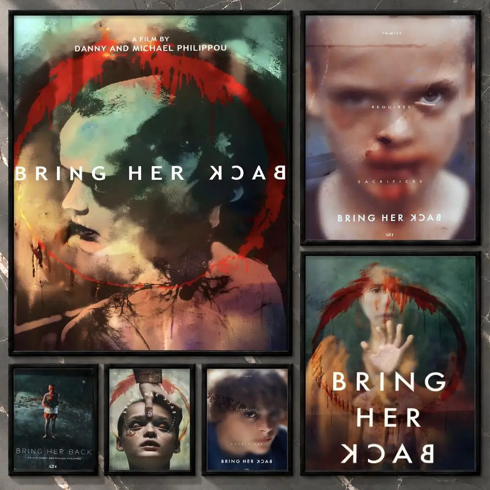 Atmospheric-Collector-Dramatic-Character-Portrait Bring Her Back Poster Aesthetic Unframed Wall Prints for Bedroom & Living Room