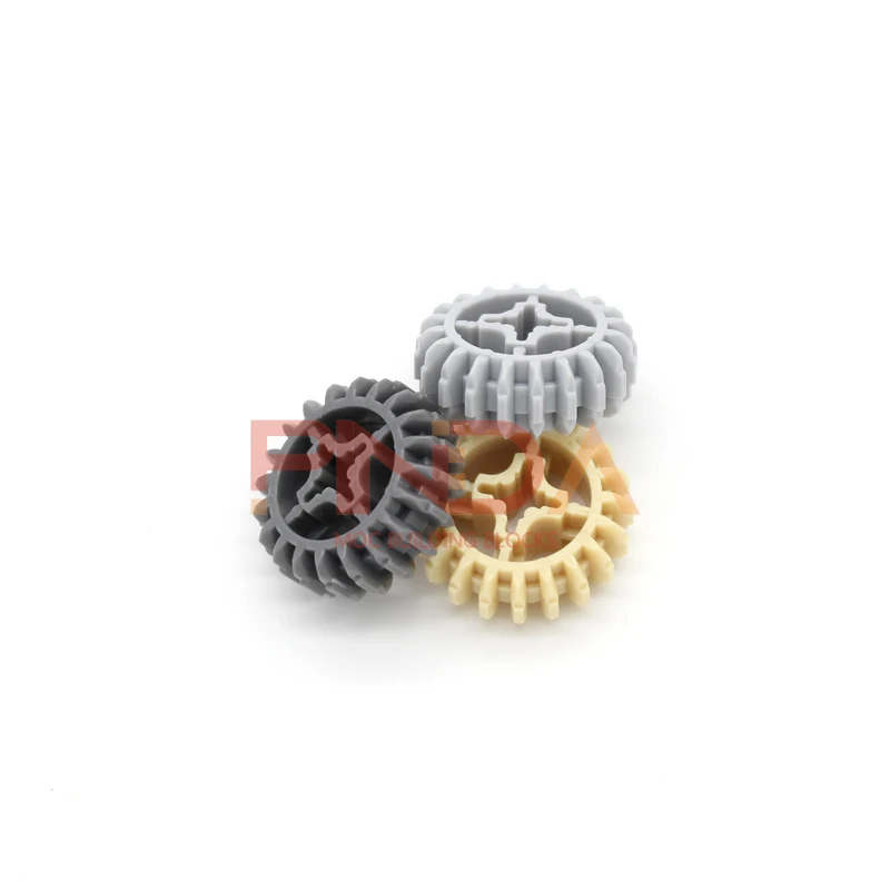 32269 18575 Gear 20 denti doppia smussatura collections di mattoni modari en vrac GBC giocattoli pour MOC tecnico regali fai da te