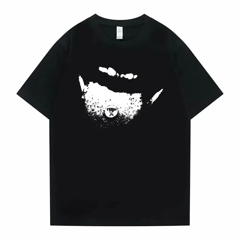 Rapper di grandi dimensioni Maglietta in cotone di marca di moda Manica corta Maschio Playboi Carti Teen Graphic T Shirt Uomo Donna Estate Eu Size