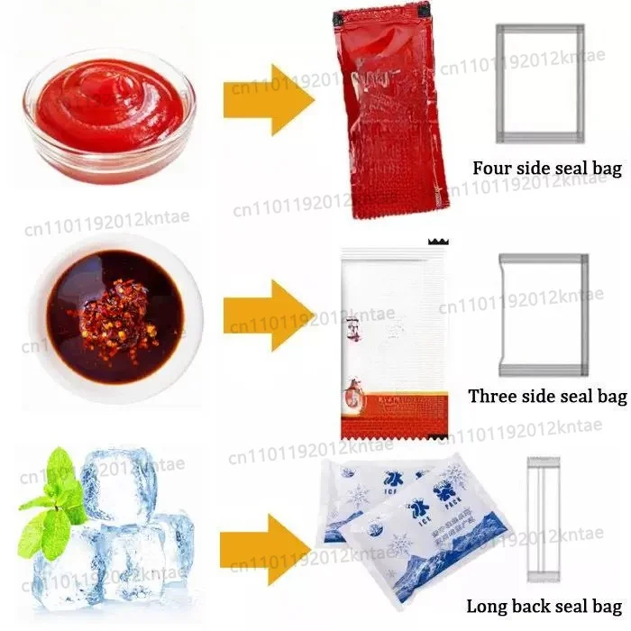 Ice pack packaging machine - fully automatic packaging machine - bio ice pack filling machine - sealing and packing