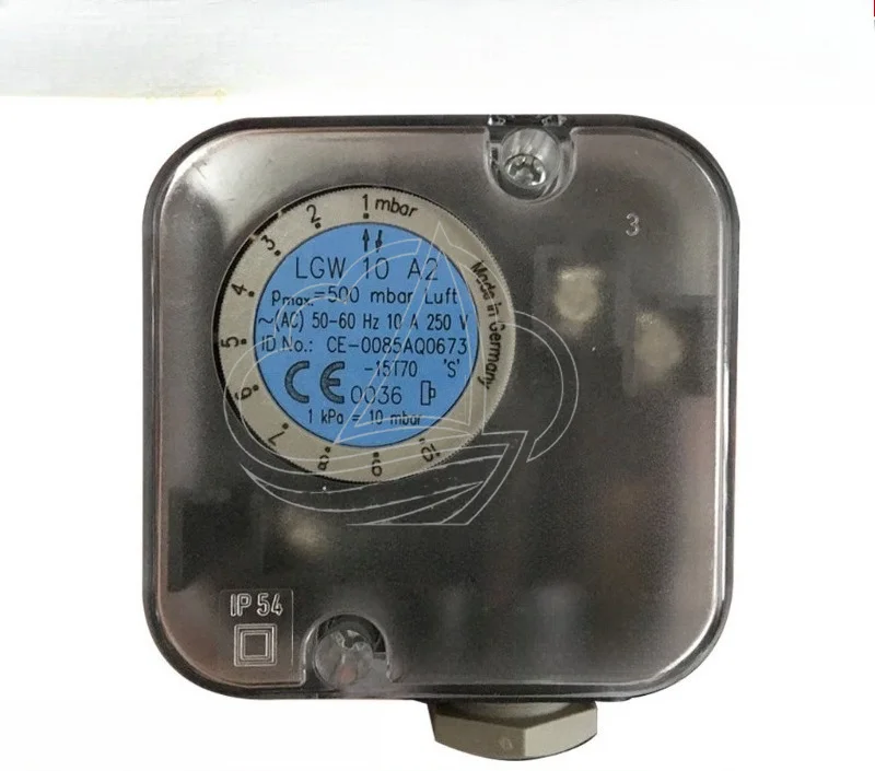 W Series Gas Air Pressure SwitchW3A2/ 3A4,  3A2P 10A2（Thread Port Burner Differential Controller