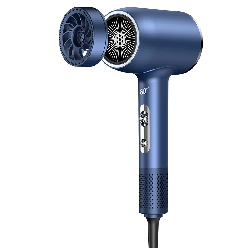 Secador de pelo de 1600W, secador de pelo iónico Solon profesional de alta potencia, secador de pelo de moda de 110000RPM, secador de pelo de viento frío y caliente