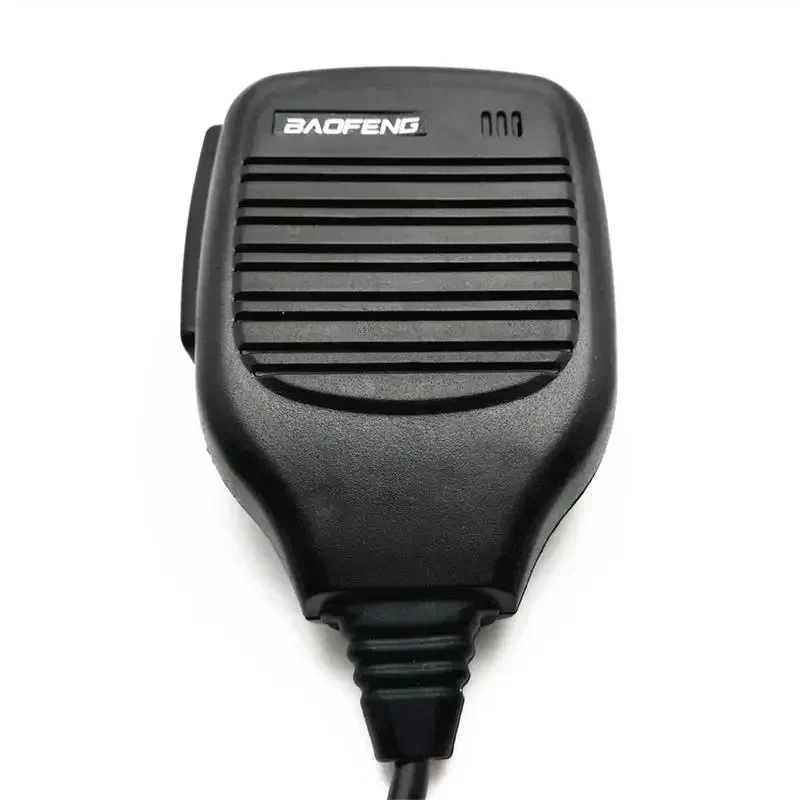 Microfone de alto-falante portátil, PTT MIC, acessórios tangentes, apto para Talkie Walkie Talkie, apto para Kenwood, Baofeng UV 5R, 888S, H777, RT5R, RT622