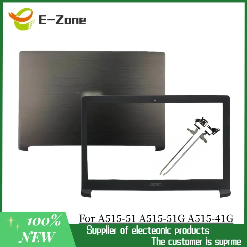 laptop lcd tampa traseira moldura frontal e dobradica top case acer aspire a51551 a515 51g a51541g a615 novo 01