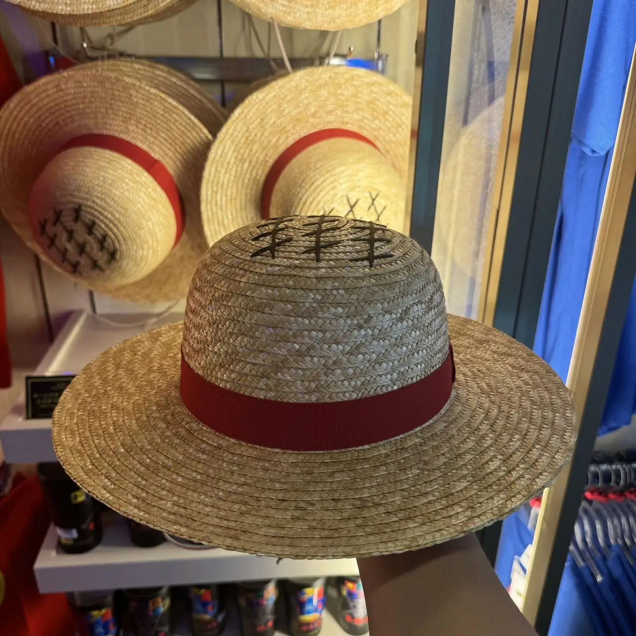 Anime Strohhut Gleicher Strohhut für Frauen Sommer Cosplay für Männer Sonnenschutzhut