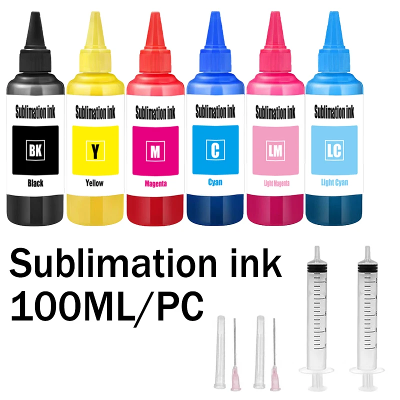 

Чернила для сублимации для принтеров Epson Expression Photo HD XP-15000, XP15000, XP-15010, XP15010, XP-15080, XP15080, 100 мл, чернила для заправки