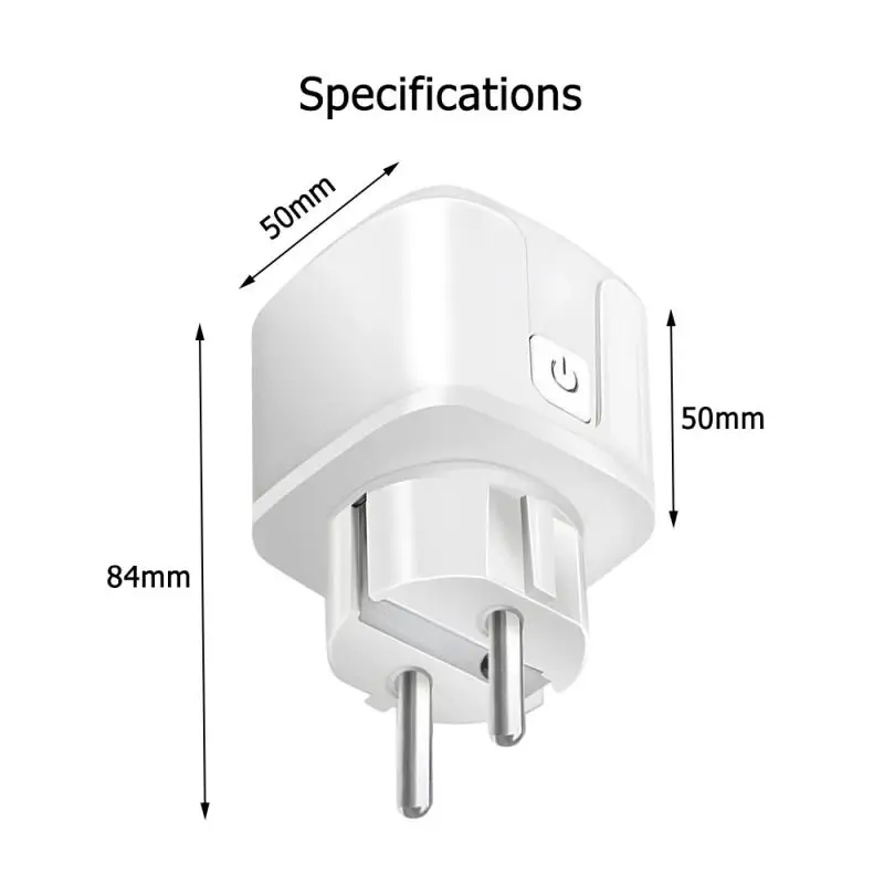 Zigbee WiFi Smart Plug EWelink 16A/20A Socket EU With Power Monitor Timing Function Tuya Life APP Control Work With Alexa Google