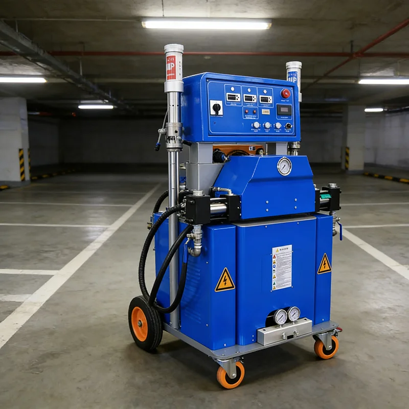 Portable Polyurethane Spray Foam Machine with Electric Heated Hose for Crawl Space Insulation