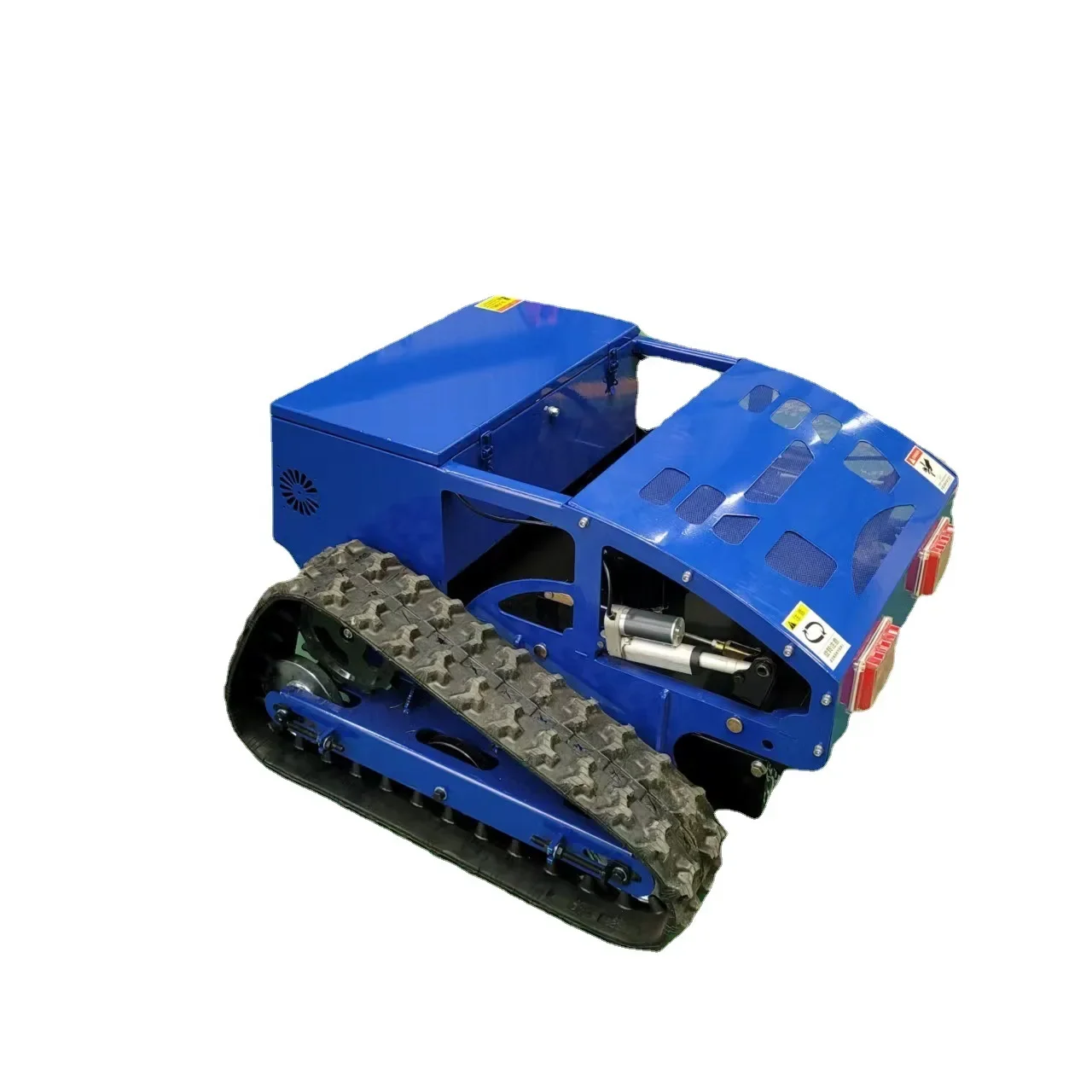 Crawler Robot Lawn Mower Walking Tractor Remote Control Lawn Mower Slope Mulching Automated Lawn Mower