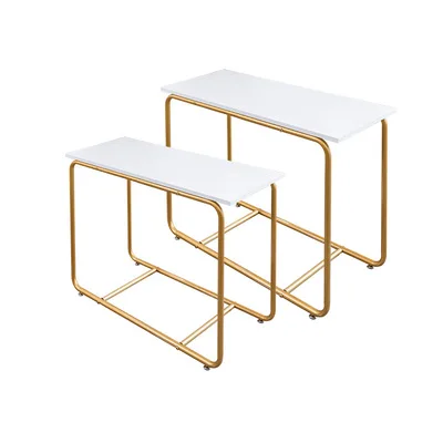 

Clothing store double row Zhongdao display rack floor-to-ceiling water table simple women's clothing parallel bars children's