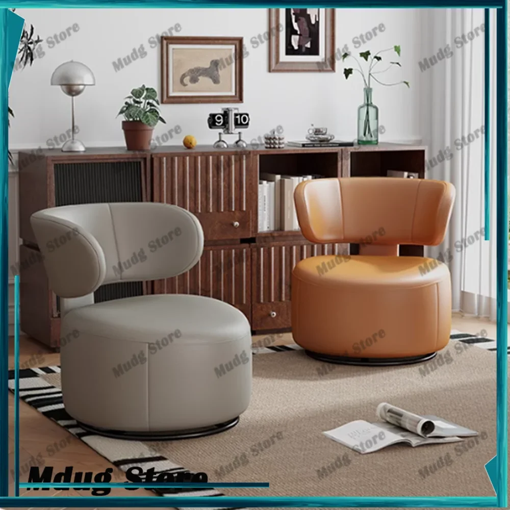 Sillas Nórdicas con Soporte Lumbar para Sala de Estar, Sillas Ergonómicas y Cómodas para Lectura, Diseño Moderno, Muebles de Maquillaje para el Hogar, Decoración Romana