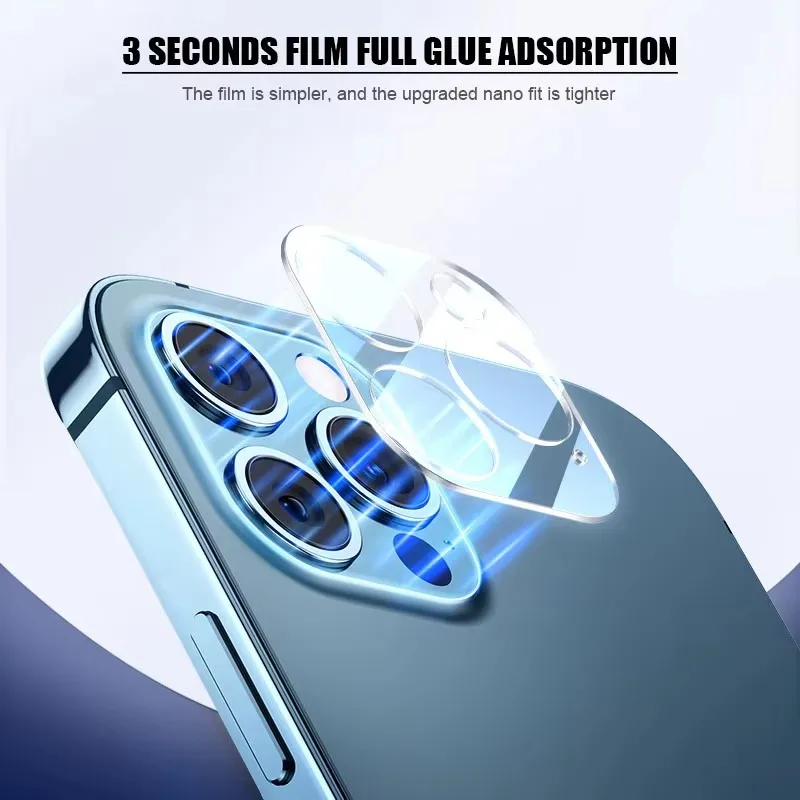 8EN1 4 Piezas Vidrio Templado Anti-espía Protector de Pantalla + 4 Piezas Lente de Cámara HD para iPhone 11 12 13 14 15 16 Pro Max 16 Plus 16e Película 6