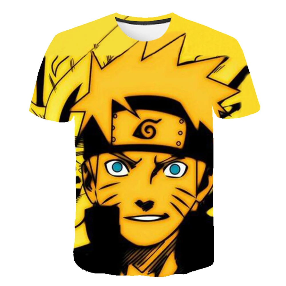 

3-14 Years Kids Naruto 3D T shirt Clothes Baby Boys Cartoon Anime Sweatshirt Clothes For Kids Short Sleeve O-neck Streetwear