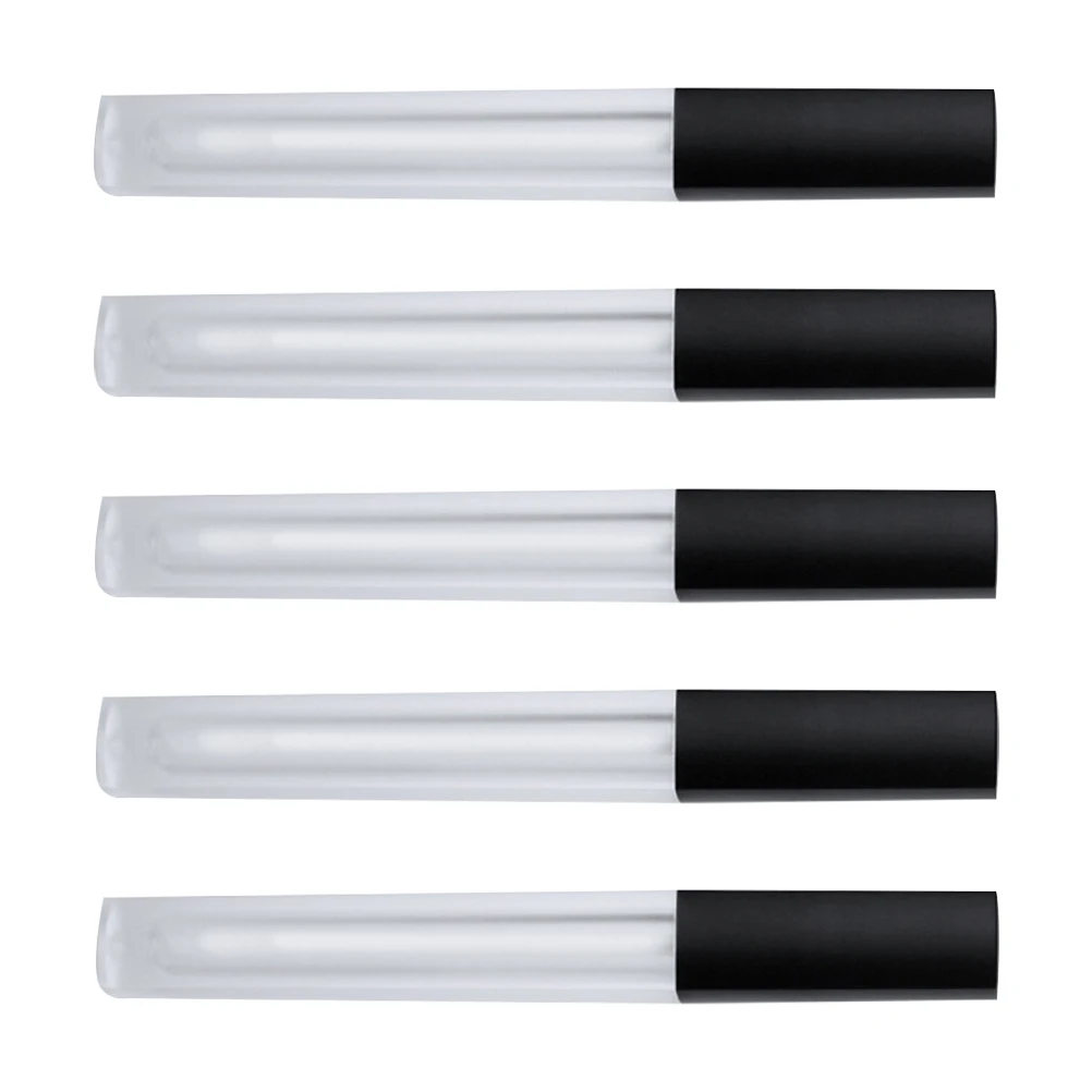 

10 Pcs Small Lip Gloss Bottles Empty Containers Portable Travel Makeup Square Tubes Slender Lightweight Durable